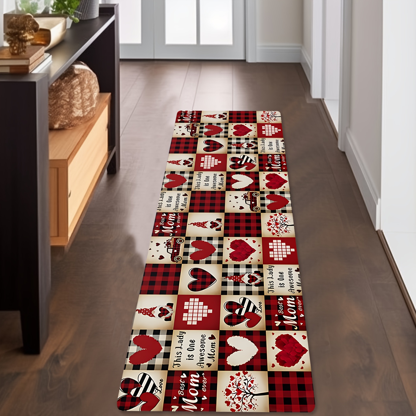 Family Tree Print - Tapete Longo para Corredor com Estampa