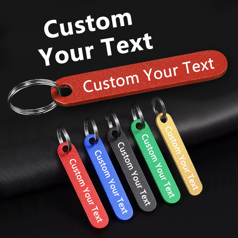 Initial Ring Custom - Chaveiro de aço inoxidável personalizado, nome
