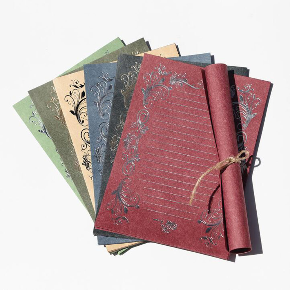 Wax Seal Letter Kit - 4 folhas de luxo elegante vintage
