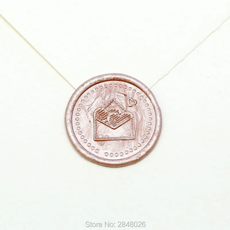 Wax Seal Letter Kit - Carimbo de selo de cera com