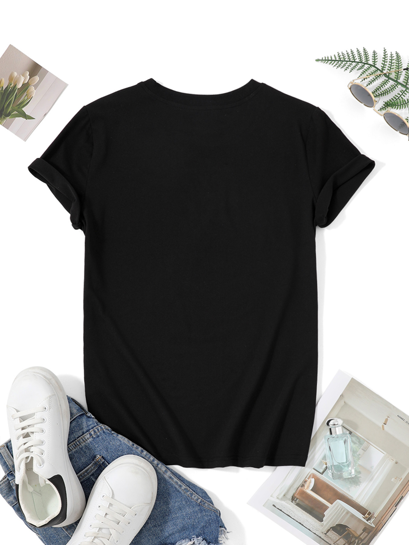 Camiseta Casual Feminina Plus  - Family Tree Print avaliação e preço