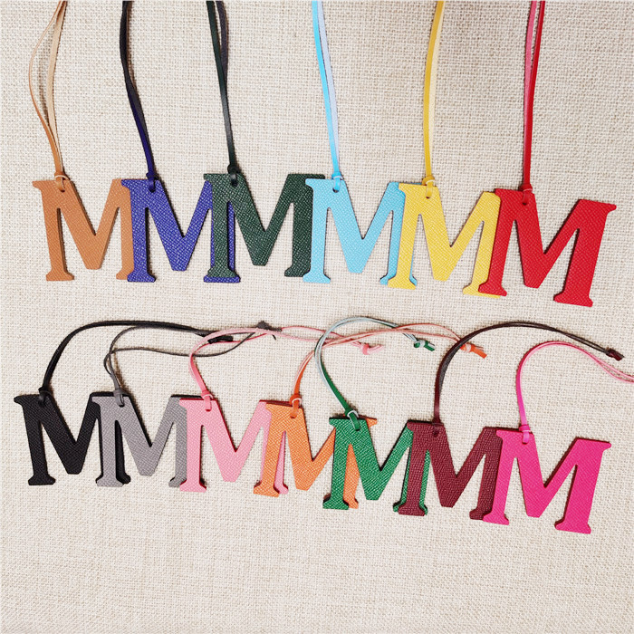 Atacado de luxo genuíno couro  - Monogram Keychain Leather avaliação e preço