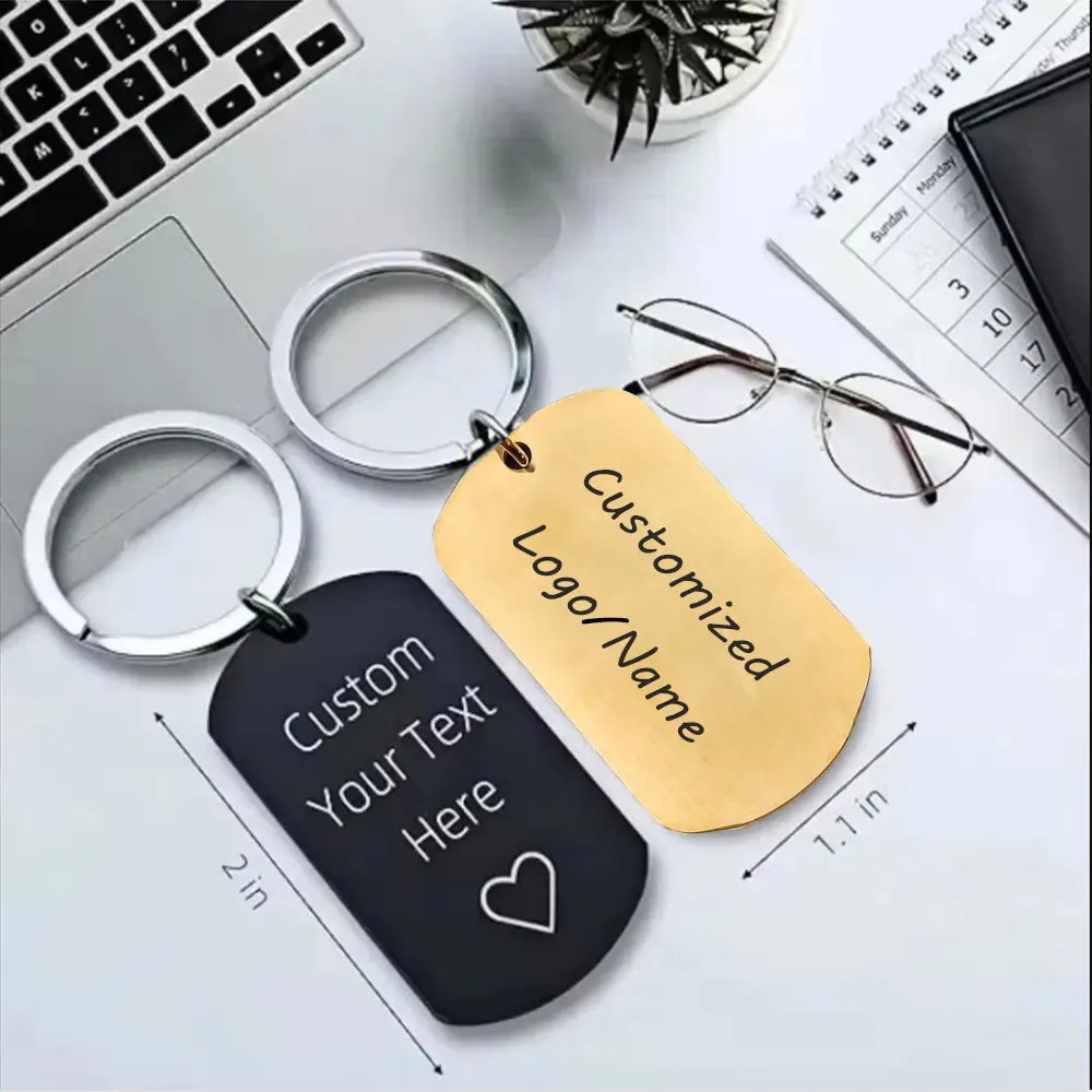 10PCS Etiqueta de Metal Person - Initial Ring Custom avaliação e preço