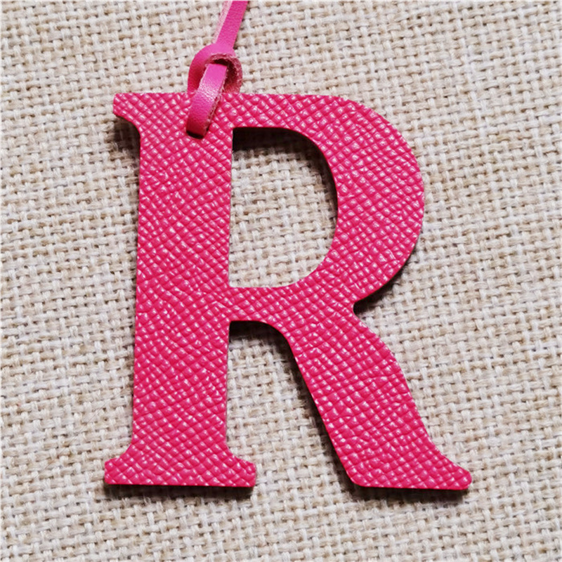 Chaveiro de couro natural genu - Monogram Keychain Leather avaliação e preço