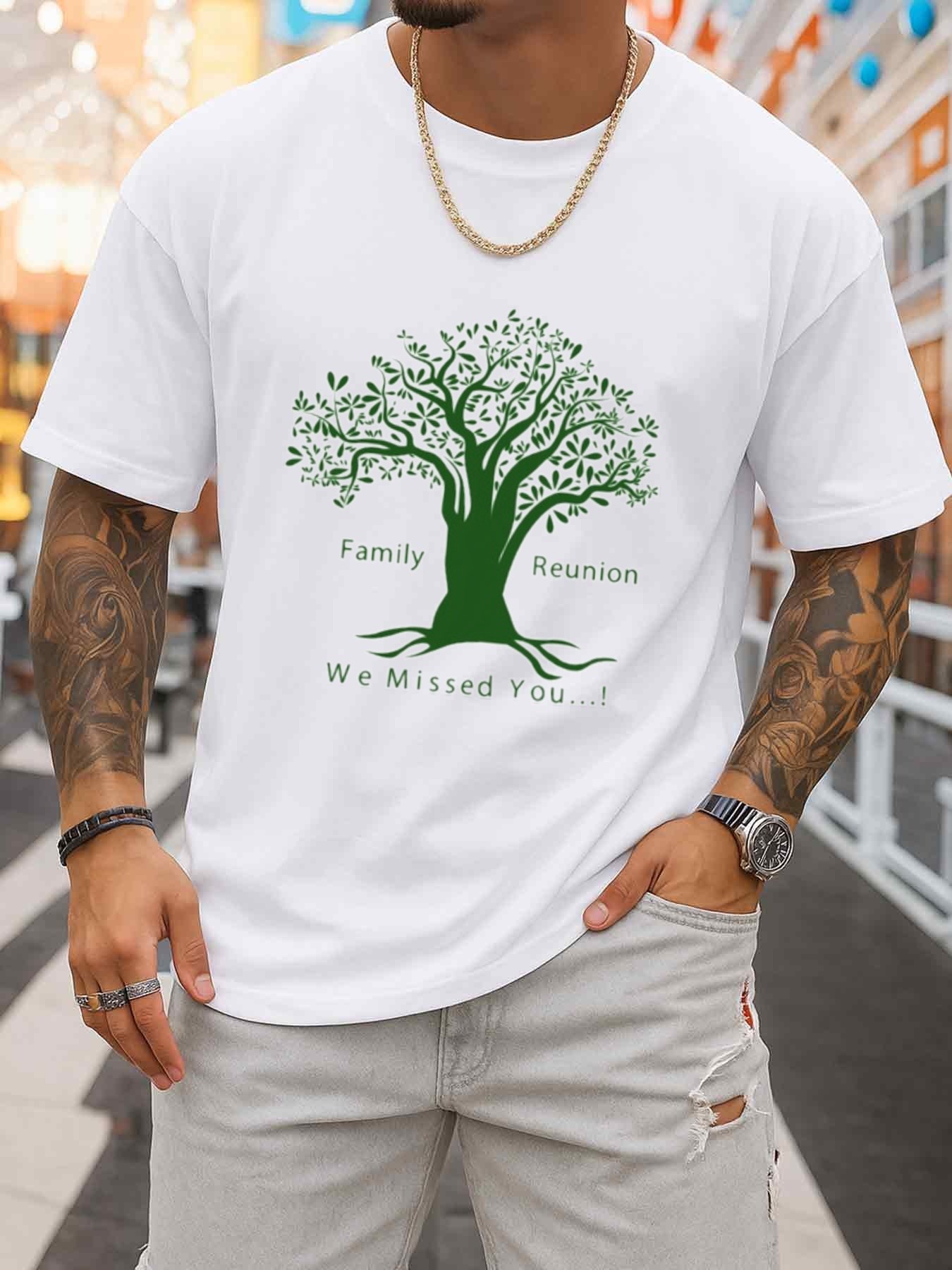 Camiseta masculina com estampa - Family Tree Print avaliação e preço