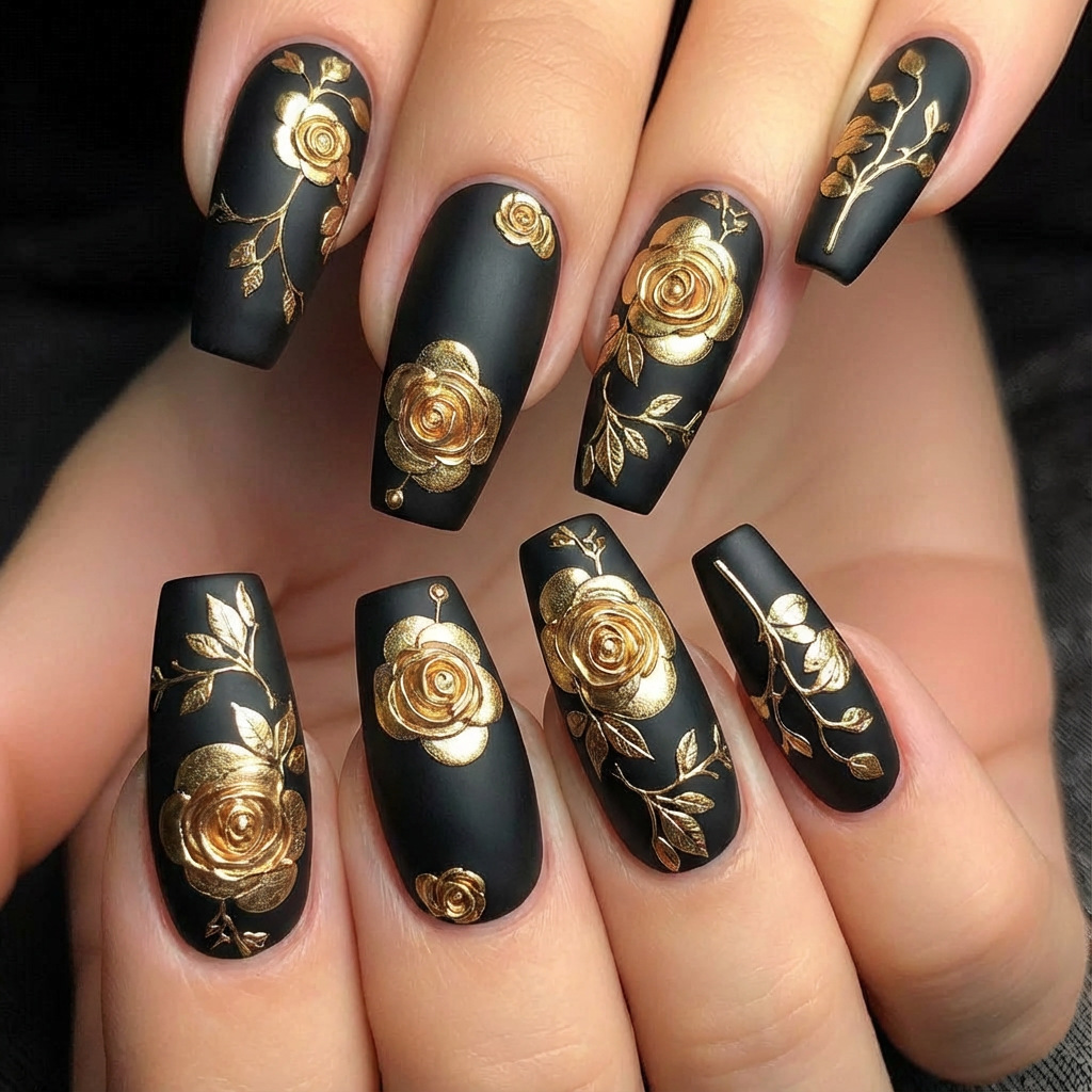 Unhas falsas 3d para mulheres, - Pressed Flower Art avaliação e preço