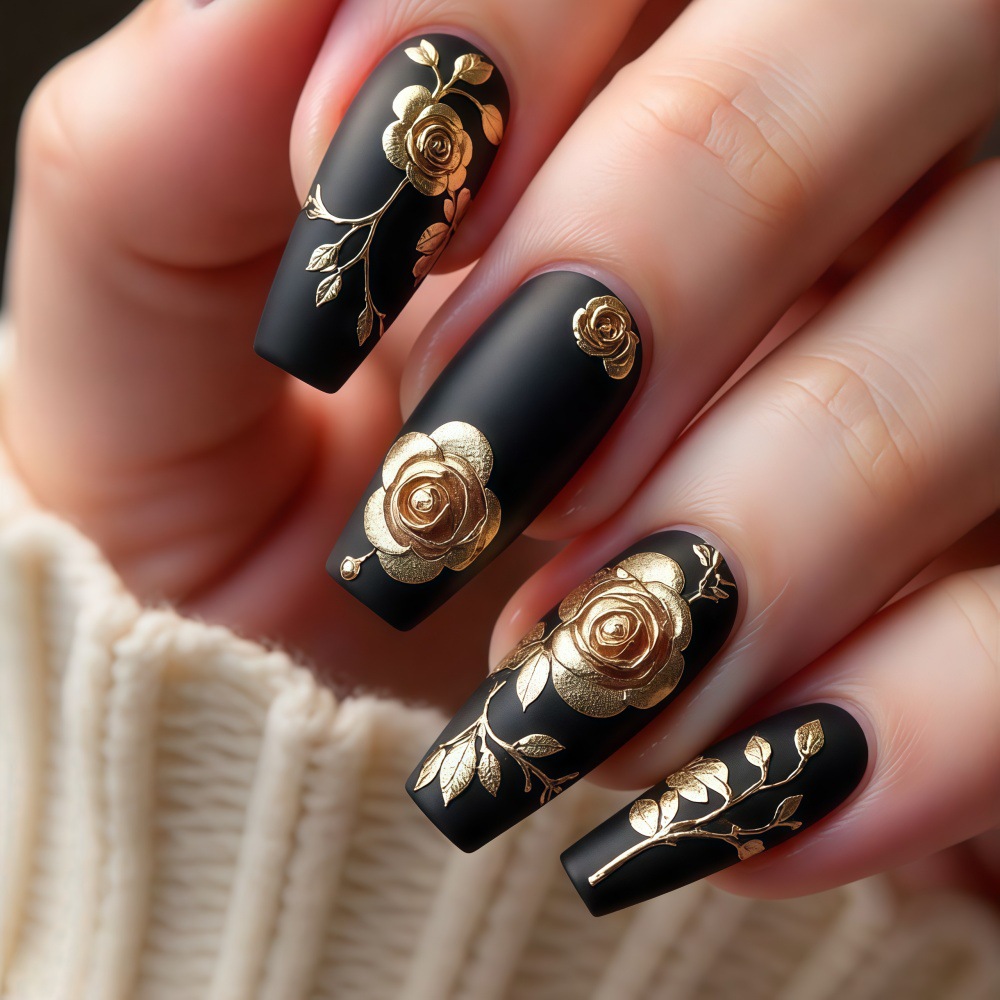 Unhas falsas 3d para mulheres, - Pressed Flower Art avaliação e preço