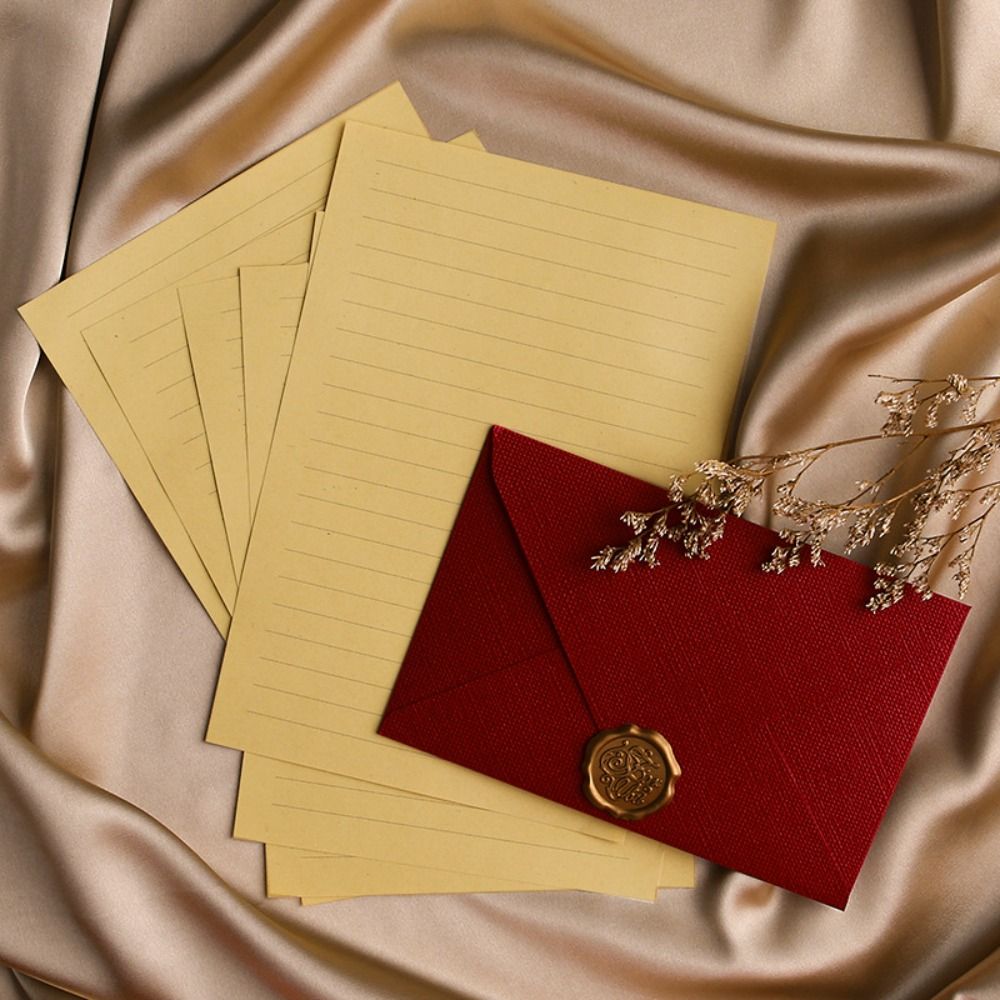 10 pçs textura de linho retro  - Wax Seal Letter Kit avaliação e preço