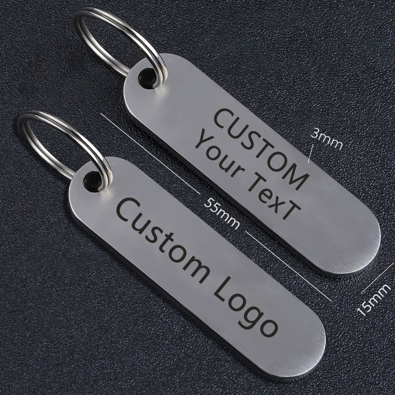 Chaveiro de aço inoxidável per - Initial Ring Custom avaliação e preço