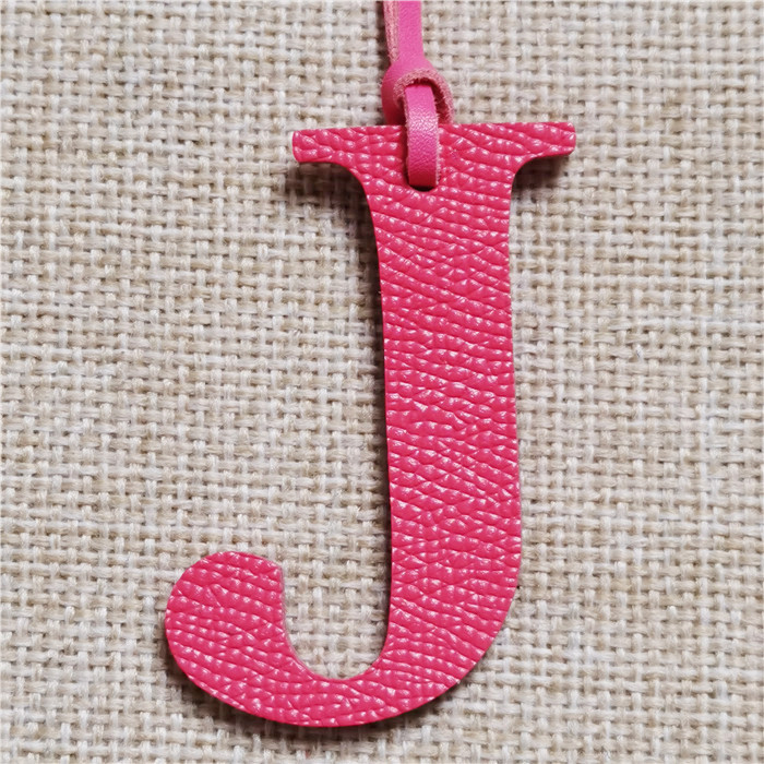 Letra em inglês h i j k l m n  - Monogram Keychain Leather avaliação e preço
