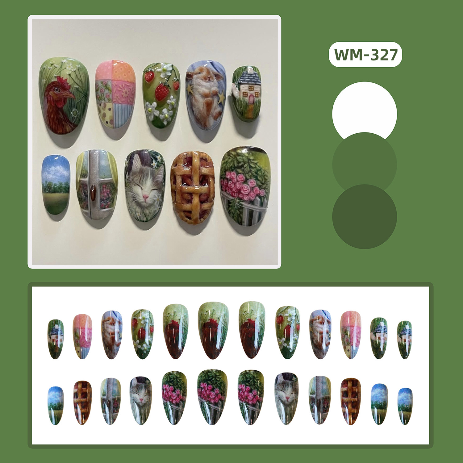 24 pçs estilo pastoral amêndoa - Pressed Flower Art avaliação e preço