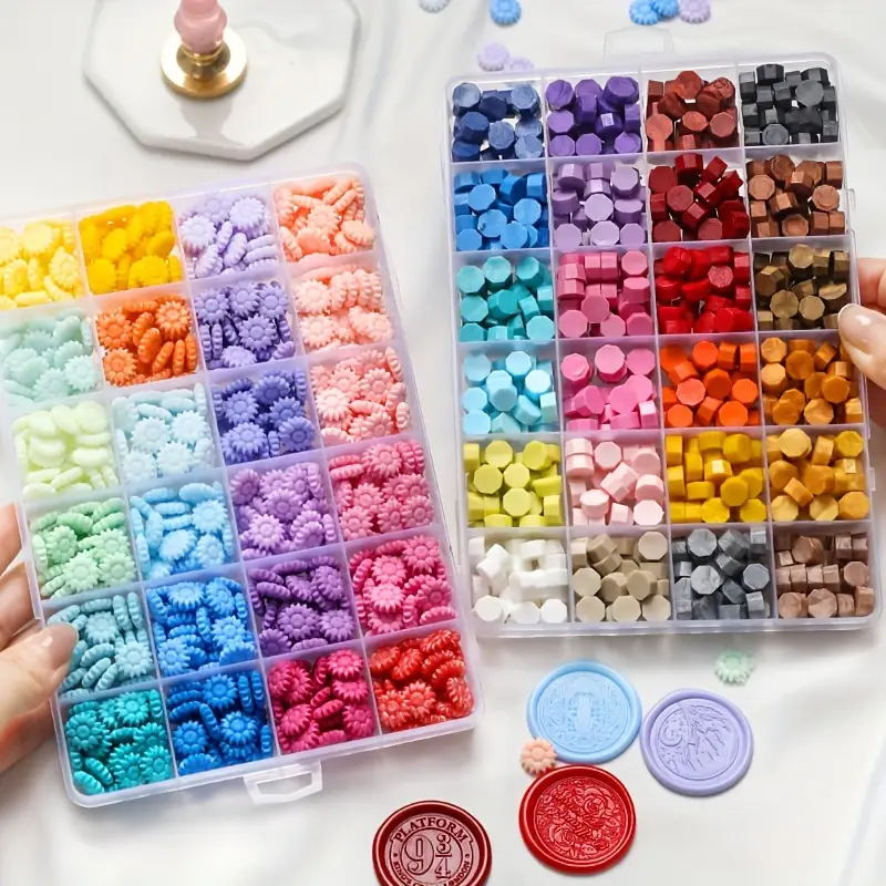 Contas de cera de vedação de c - Wax Seal Letter Kit avaliação e preço