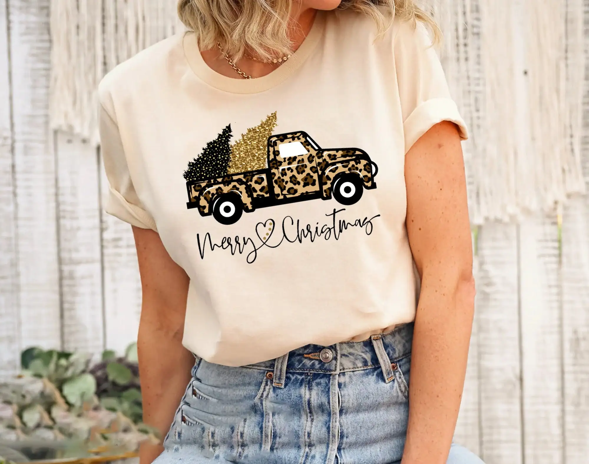 Camiseta de Natal com estampa  - Family Tree Print avaliação e preço