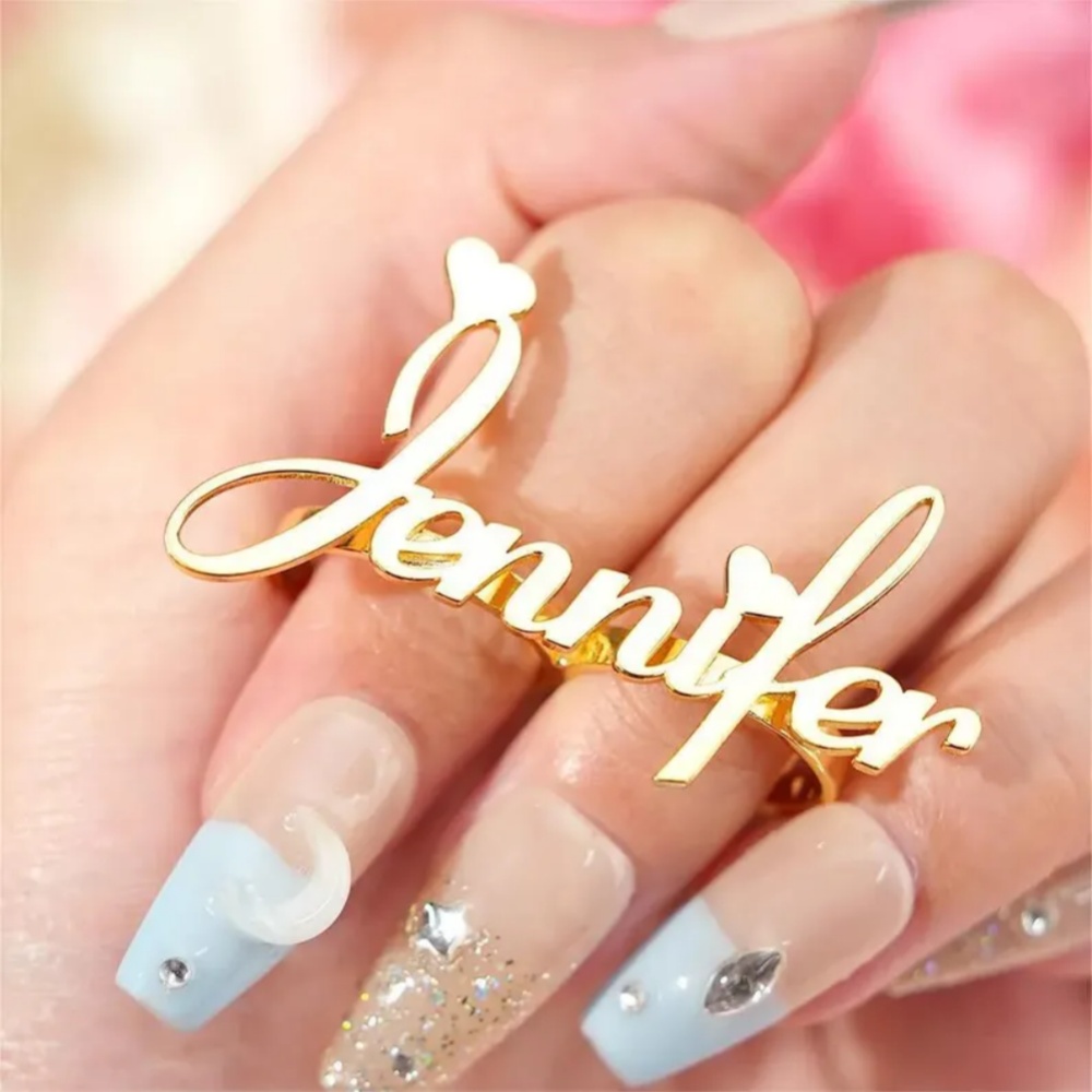 Anel Personalizado LeeChee par - Initial Ring Custom avaliação e preço