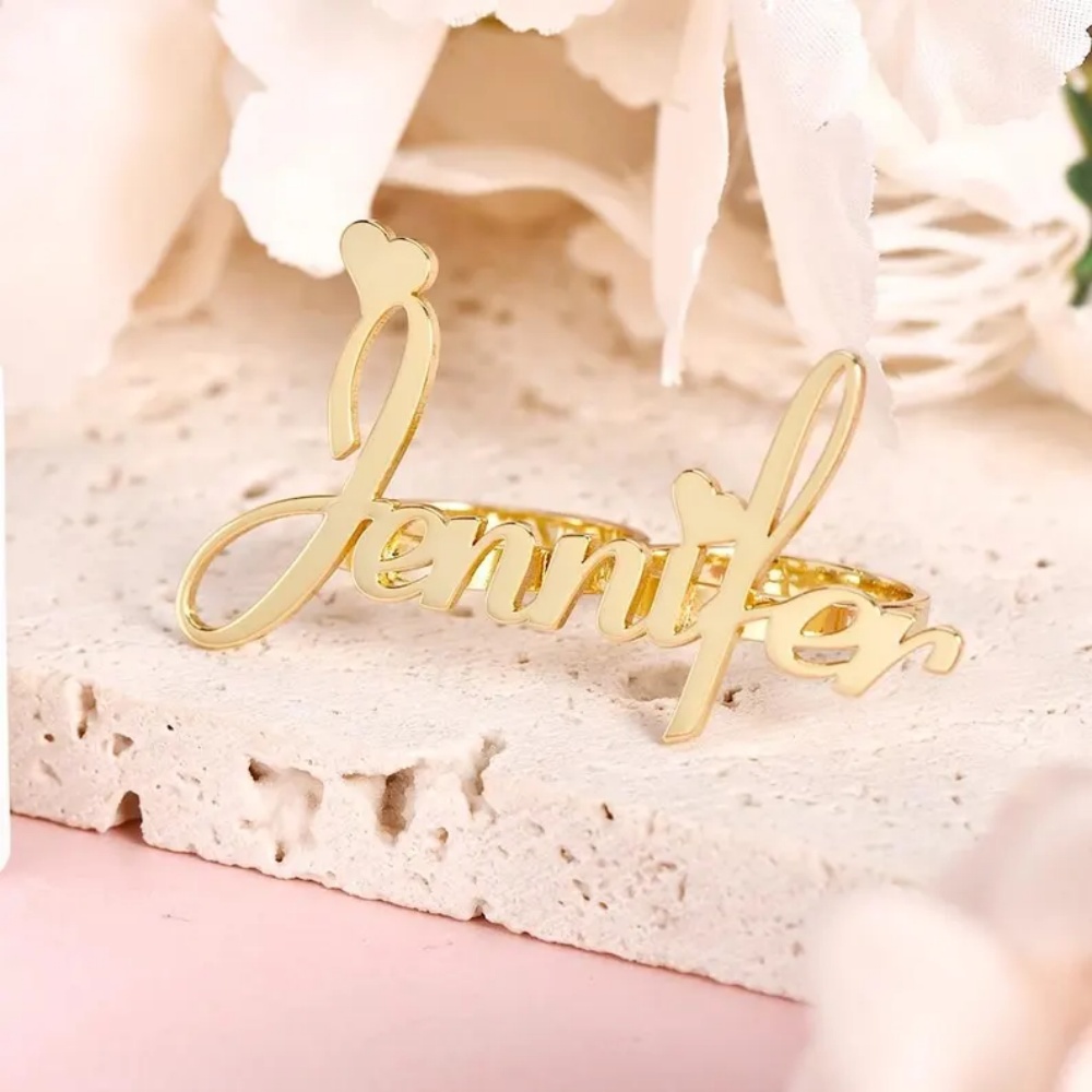 Anel Personalizado LeeChee par - Initial Ring Custom avaliação e preço
