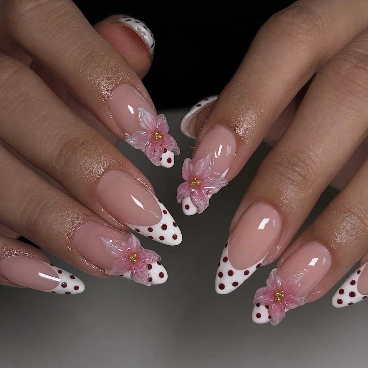 24 Peças de Unhas Postiças Fra - Pressed Flower Art avaliação e preço